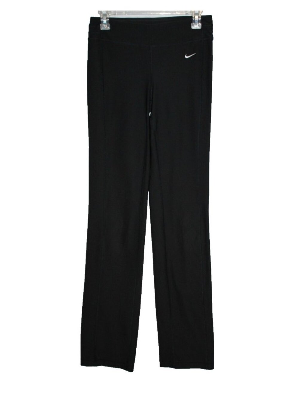 Nike Dri-FIT Black Flare Yoga Pants Bootcut Mid Rise Tights Size XST XS Tall